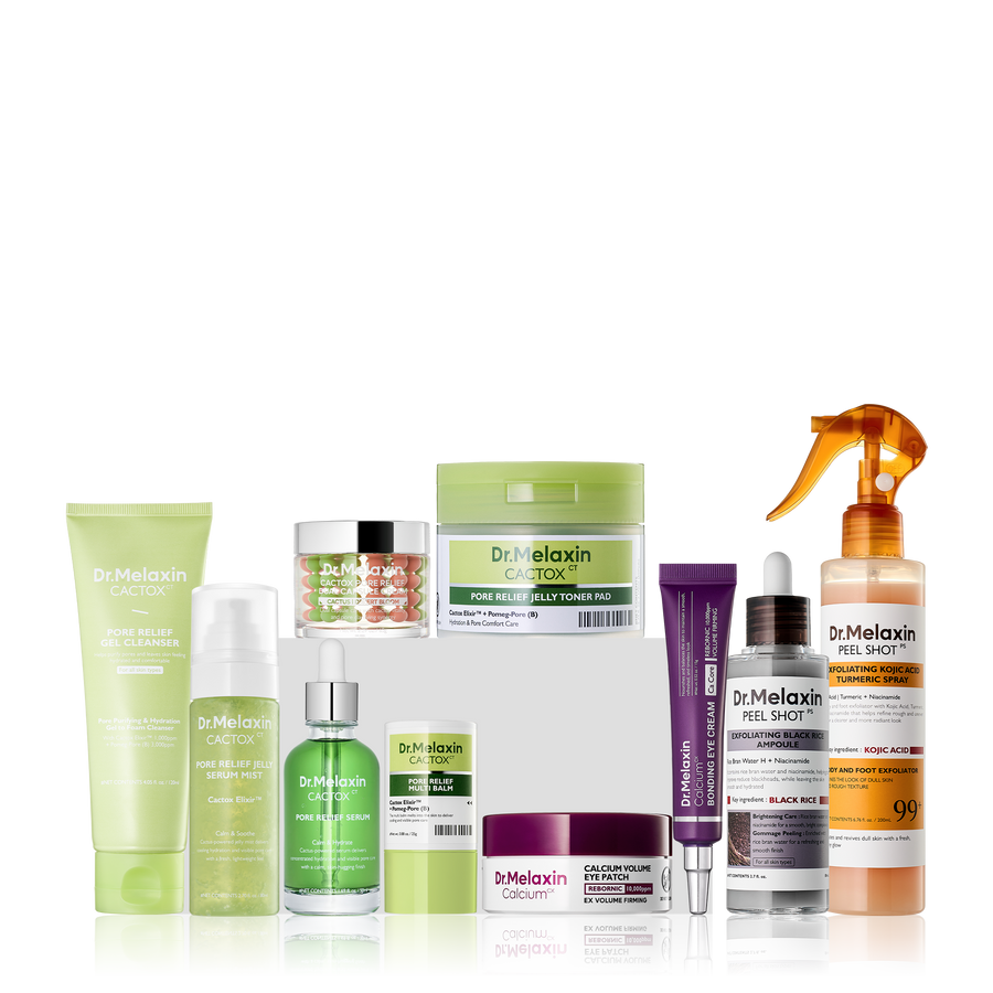 [Dr.Melaxin Exclusive] Pore-Refining & Volumizing Reset 10-Step Set - image 1
